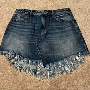 We the Free Denim Skirt Women’s 29 Distressed